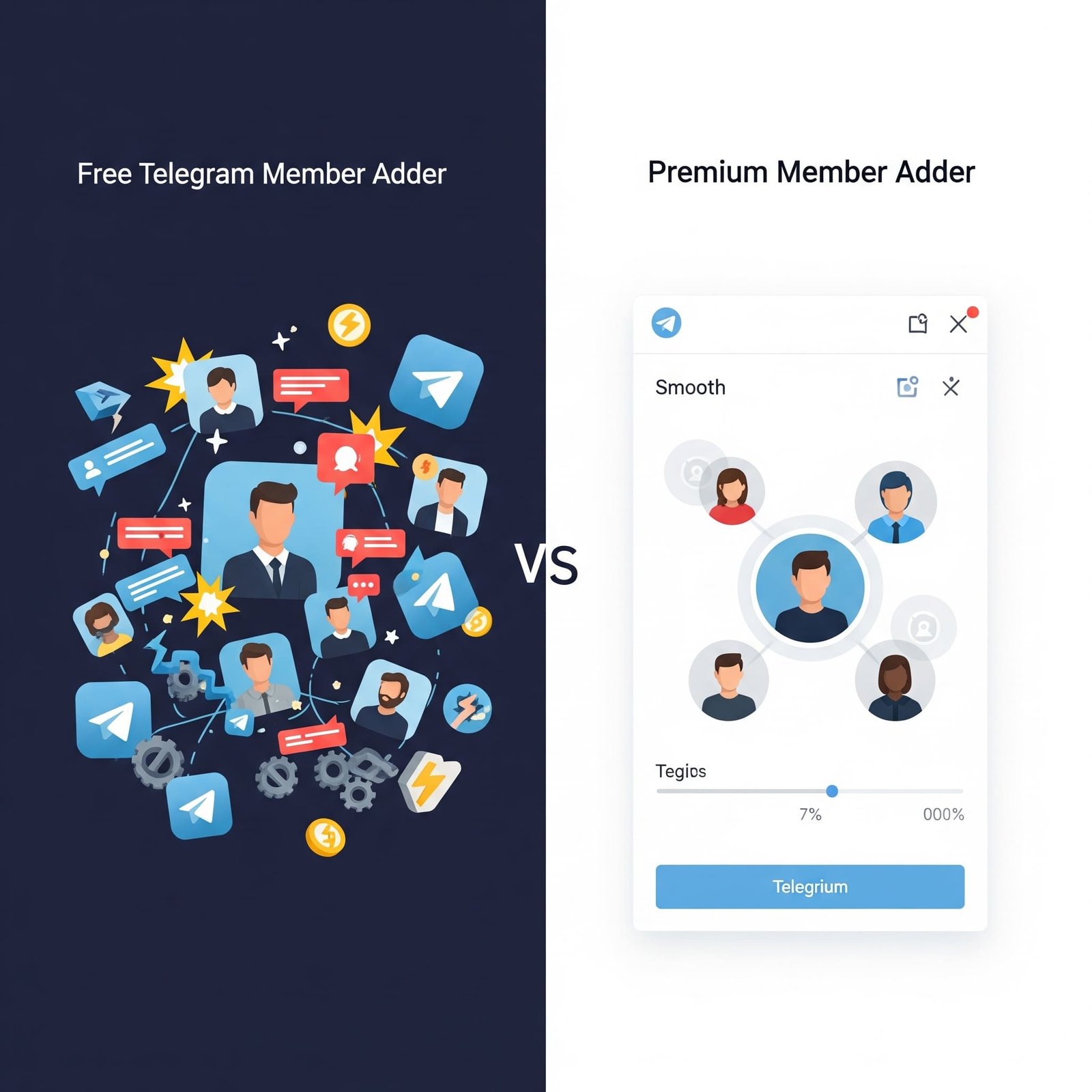 telegram member adder free